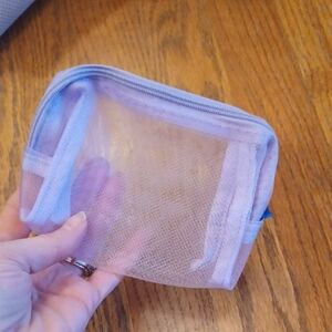 Transparent Purple Women's Bag